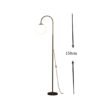 Modern Minimalist 3-Color LED Floor Lamp – Matte Black Standing Reading Light for Living Room & Bedroom